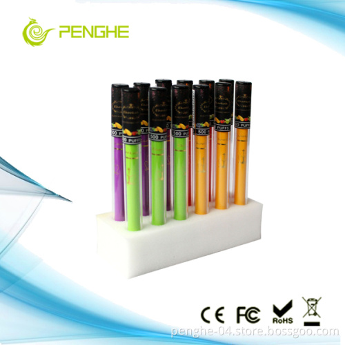 Shisha E Cigarette Electronic Cigarette Vaporizer Ehookah 500 Puffs